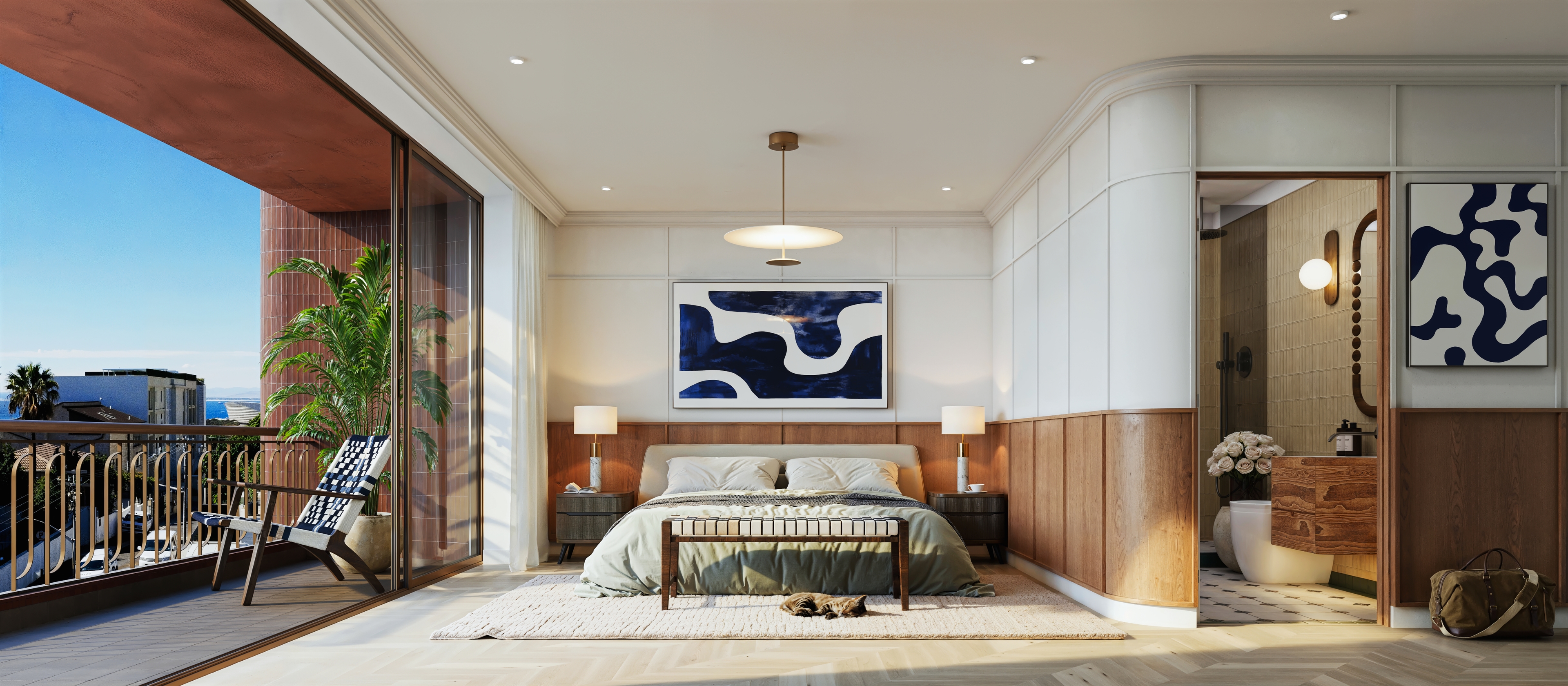 One-bedroom residence