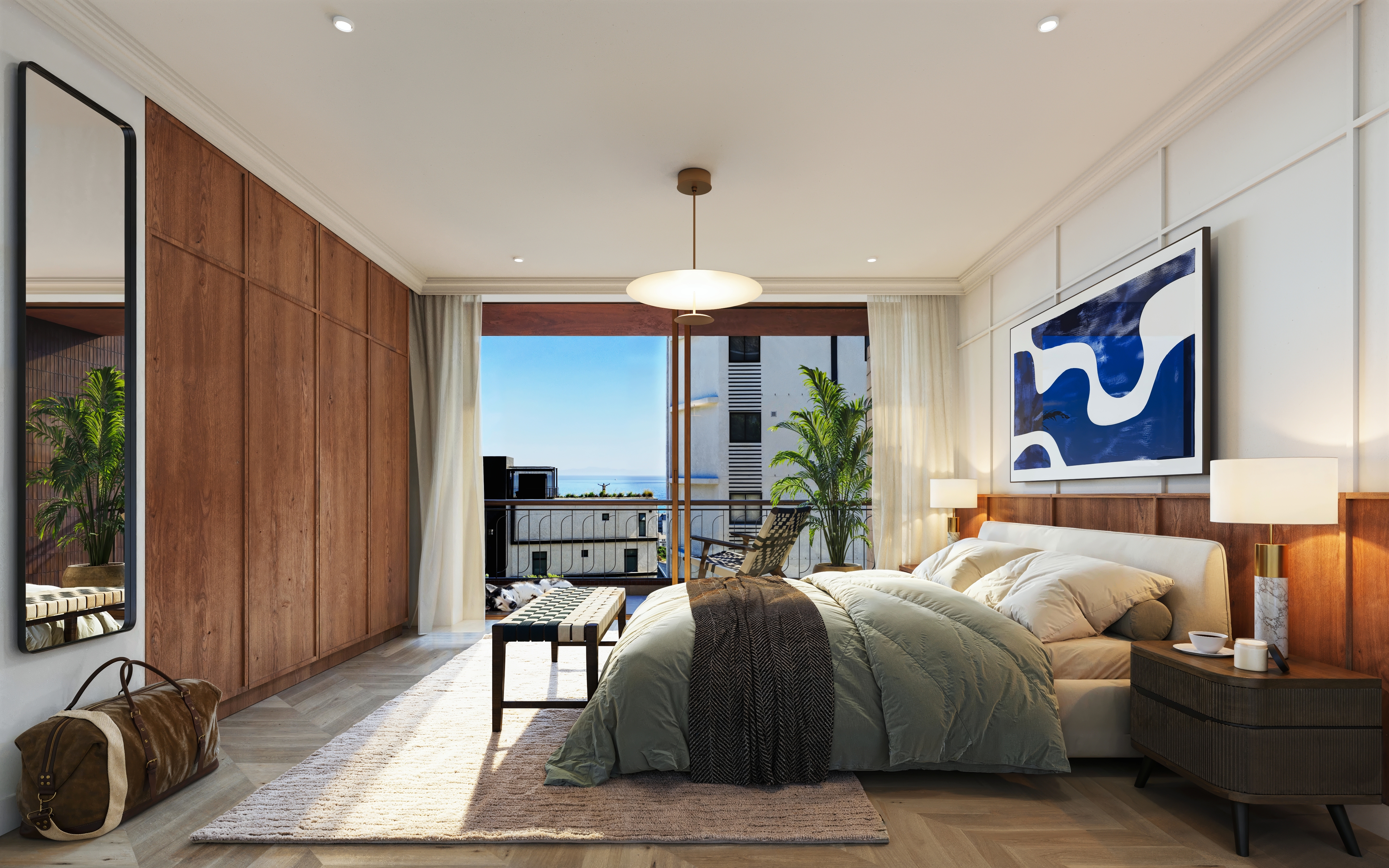 Two-bedroom residence